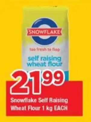 OK Foods Snowflake Self Raising Wheat Flour offer