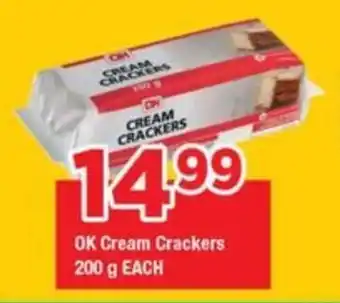 OK Foods OK Cream Crackers offer