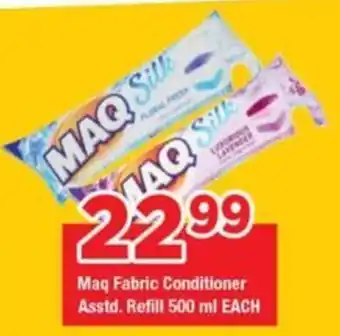 OK Foods Maq Fabric Conditioner Asstd. Refill offer