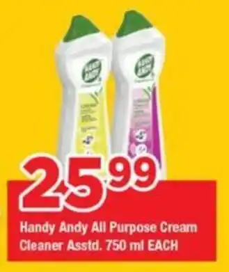 OK Foods Handy Andy All Purpose Cream Cleaner Asstd. offer