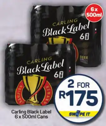 Pick n Pay Carling Black Label Cans offer