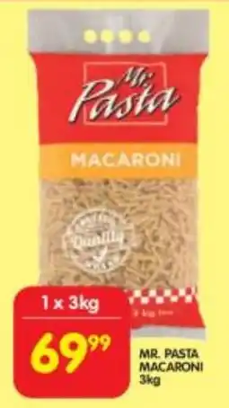 Shoprite Mr. pasta macaroni offer