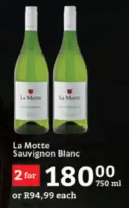Oxford Freshmarket La Motte Sauvignon Blanc offer