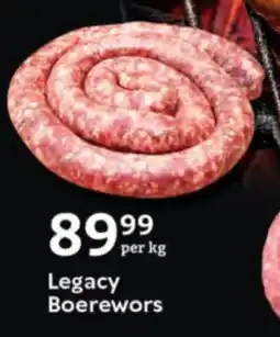 Oxford Freshmarket Legacy Boerewors offer