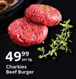 Oxford Freshmarket Charkies Beef Burger offer