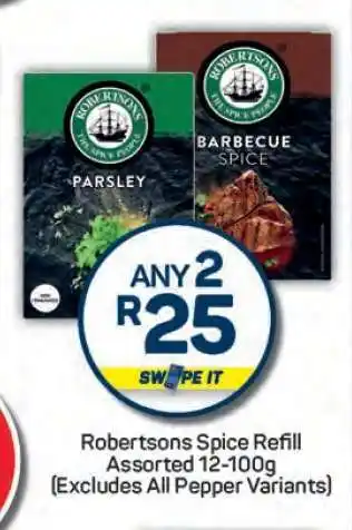 Pick n Pay Robertsons Spice Refill offer