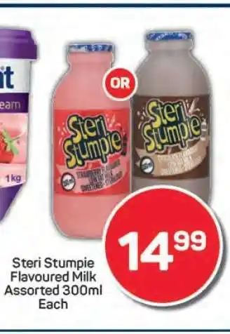 Pick n Pay Steri Stumpie Flavoured Milk offer
