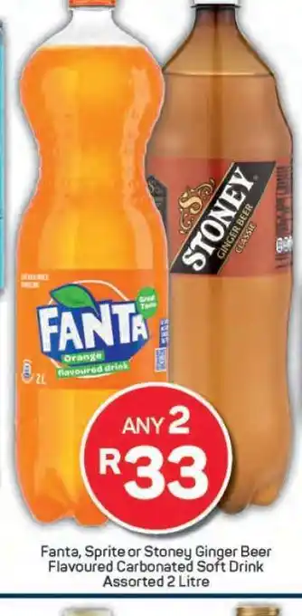 Pick n Pay Fanta, Sprite or Stoney Ginger Beer offer