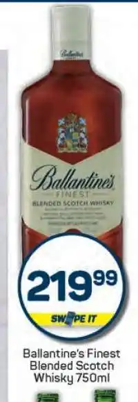 Pick n Pay Ballantine's Finest Blended Scotch Whisky 750ml offer