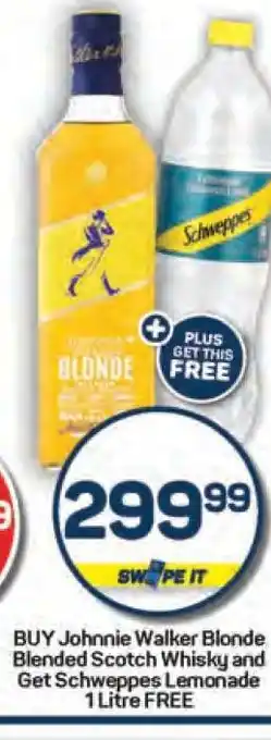 Pick n Pay JOHNNIE WALKER Blonde Blended Scotch Whisky offer