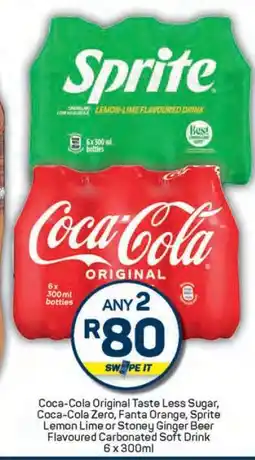 Pick n Pay Coca-Cola & Sprite 6x300ml offer