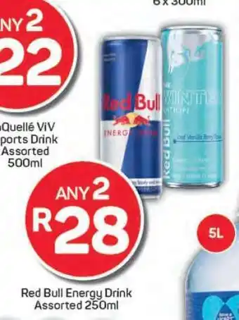 Pick n Pay Red Bull Energy Drink Assorted 250ml offer