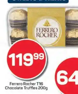 Pick n Pay Ferrero Rocher T16 Chocolate Truffles 200g offer