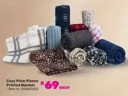 Game Cozy Polar Fleece Printed Blanket-Each offer