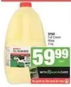 Spar SPAR Full Cream Maas offer