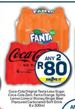 Pick n Pay Coca-Cola/Fanta/Sprite/Stoney 6-pack offer