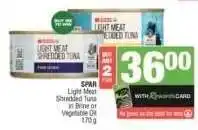 Spar SPAR Light Meat Shredded Tuna offer