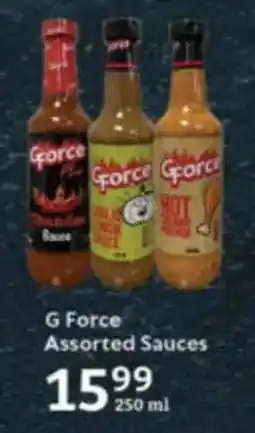 Oxford Freshmarket G Force Assorted Sauces offer