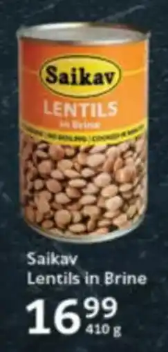 Oxford Freshmarket Saikav Lentils in Brine offer