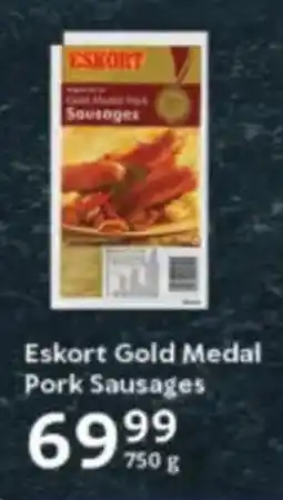 Oxford Freshmarket Eskort Gold Medal Pork Sausages offer