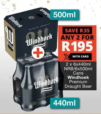 Liquor Shop Windhoek Premium Draught Beer offer