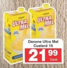 Frontline Danone Ultra Mel Custard offer