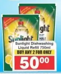 Frontline Sunlight Dishwashing Liquid Refill offer