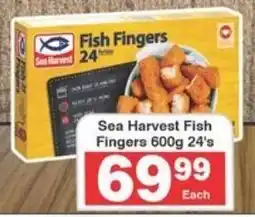 Frontline Sea Harvest Fish Fingers offer