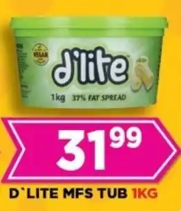 Goal Supermarket D'lite mfs tub offer
