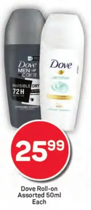 Pick n Pay Dove Roll-on Assorted offer