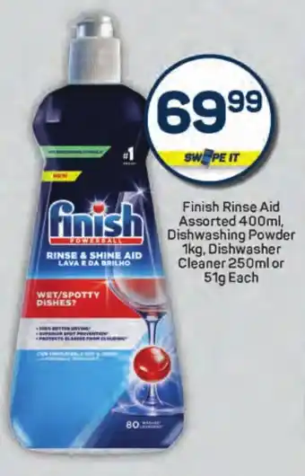 Pick n Pay Finish Rinse Aid Assorted, Dishwashing Powder, Dishwasher Cleaner offer