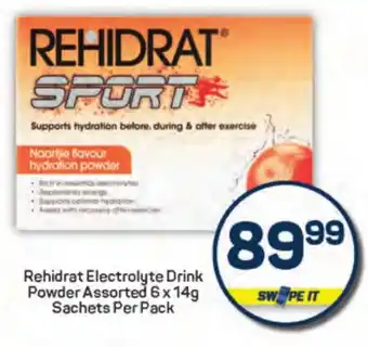 Pick n Pay Rehidrat Electrolyte Drink Powder Assorted Sachets offer