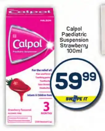 Pick n Pay Calpol Paediatric Suspension Strawberry offer