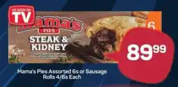 Mama's Pies Assorted or Sausage Rolls