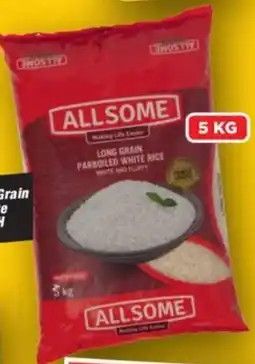 OK Grocer Allsome Long Grain Parboiled White Rice offer