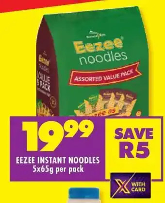 Shoprite EEZEE INSTANT NOODLES offer