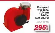 AutoZone Compact Twin Tone A/Horn 24Vdc 530-680 Hz ECT.AHORN5-Each offer