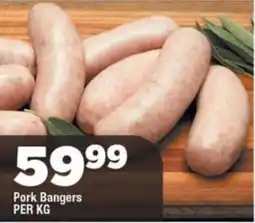 OK Grocer Pork Bangers offer