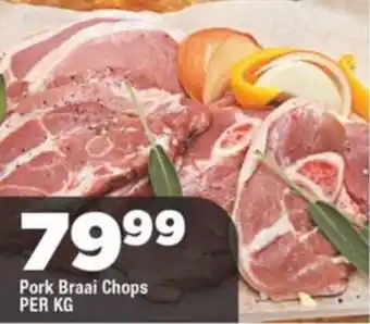 OK Grocer Pork Braai Chops offer