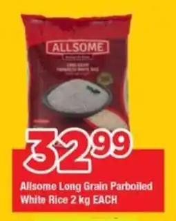 OK Grocer Allsome Long Grain Parboiled White Rice offer