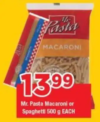 OK Grocer Mr. Pasta Macaroni or Spaghetti offer
