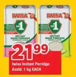 OK Grocer Iwisa Instant Porridge Asstd. offer