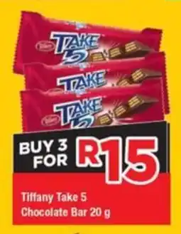 OK Grocer Tiffany Take 5 Chocolate Bar offer