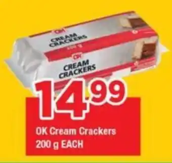 OK Grocer OK Cream Crackers offer