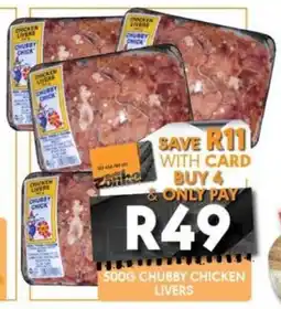 OBC Meat & Chicken Chubby chicken livers offer