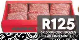 OBC Meat & Chicken Obc frozen ground mince offer