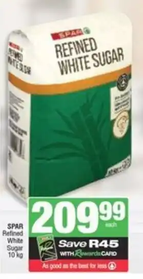 Spar SPAR Refined White Sugar offer