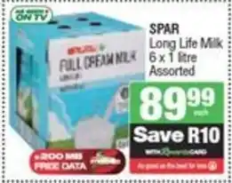 Spar SPAR Long Life Milk Assorted offer