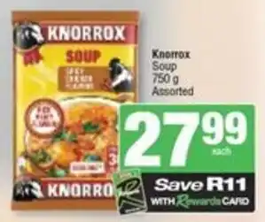 Spar Knorrox Soup Assorted offer