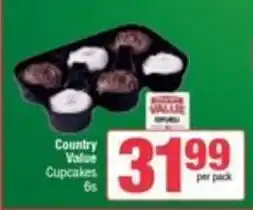 Spar Country Value Cupcakes offer